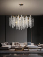 Wisteria Flower Crystal Chandelier - Image 17