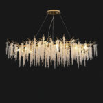 Wisteria Flower Crystal Chandelier - Image 19