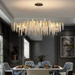 Wisteria Flower Crystal Chandelier - Image 6