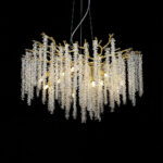 Wisteria Flower Crystal Chandelier - Image 10