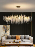Wisteria Flower Crystal Chandelier - Image 7