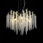 Wisteria Flower Crystal Chandelier - Image 13