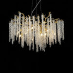 Wisteria Flower Crystal Chandelier - Image 14