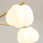 Wooden Cotton Balls Chandelier - Image 12