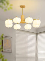 Wooden Cotton Balls Chandelier - Image 10