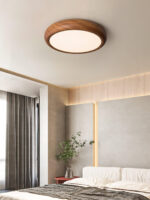 Wood Grain Round Ceiling Lamp - Image 18