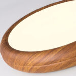 Wood Grain Round Ceiling Lamp - Image 9