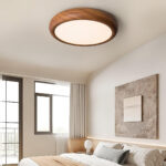 Wood Grain Round Ceiling Lamp - Image 20