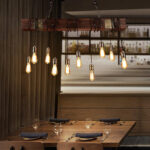 Wood Hanging Multi Chandelier - Image 14