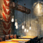 Wood Hanging Multi Chandelier - Image 12