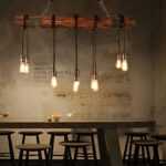 Wood Hanging Multi Chandelier - Image 8