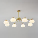 Plastic Cotton Balls Chandelier - Image 11