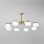 Plastic Cotton Balls Chandelier - Image 12