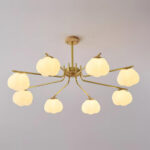 Plastic Cotton Balls Chandelier - Image 20