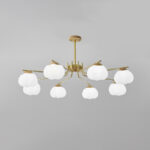 Plastic Cotton Balls Chandelier - Image 9