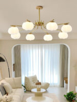 Plastic Cotton Balls Chandelier - Image 10