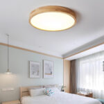 Wooden Geometric Ceiling Light - Image 2