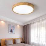 Wooden Geometric Ceiling Light - Image 5