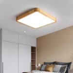 Wooden Geometric Ceiling Light - Image 3