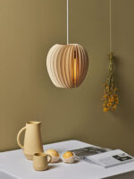 Wooden Orb Pendant Lamp - Image 8