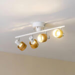 Wooden Adjustable Spot Ceiling Lamp - Image 13