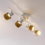Wooden Adjustable Spot Ceiling Lamp - Image 14