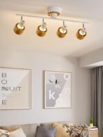 Wooden Adjustable Spot Ceiling Lamp - Image 20