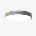 Zara Circular Wood Ceiling Lamp - Image 17