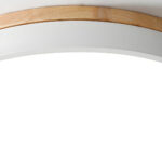 Zara Circular Wood Ceiling Lamp - Image 11