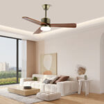 Zephyr Wooden 42"/52" Ceiling Fan Light - Image 7