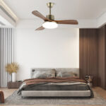 Zephyr Wooden 42"/52" Ceiling Fan Light - Image 2