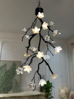 Large Long Branch Flower Chandelier - Image 17