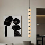 Orbique Alabaster Pendant Lamp - Image 2